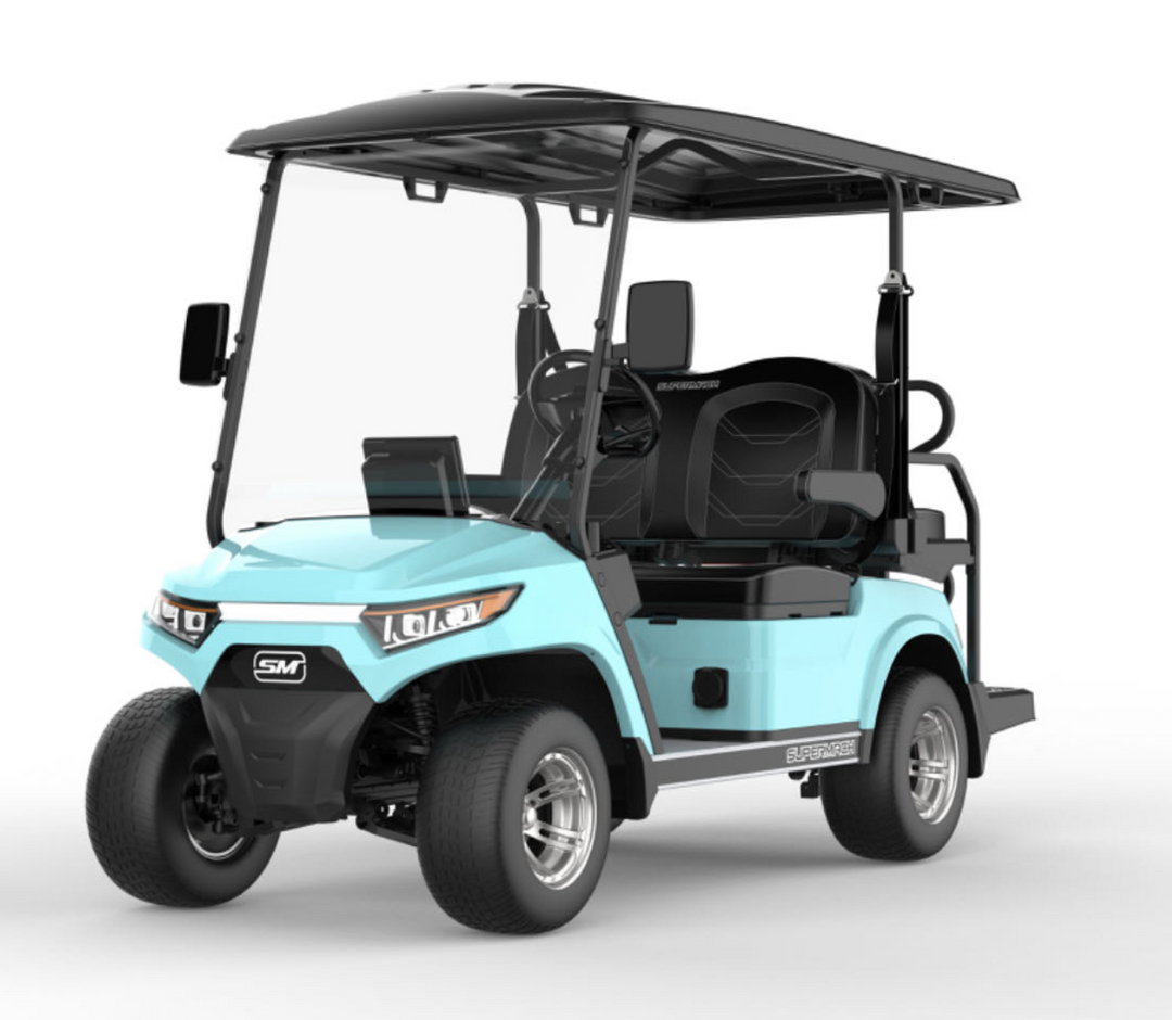 NEW* 2-SEATER ELECTRIC GOLF CART – Supermach