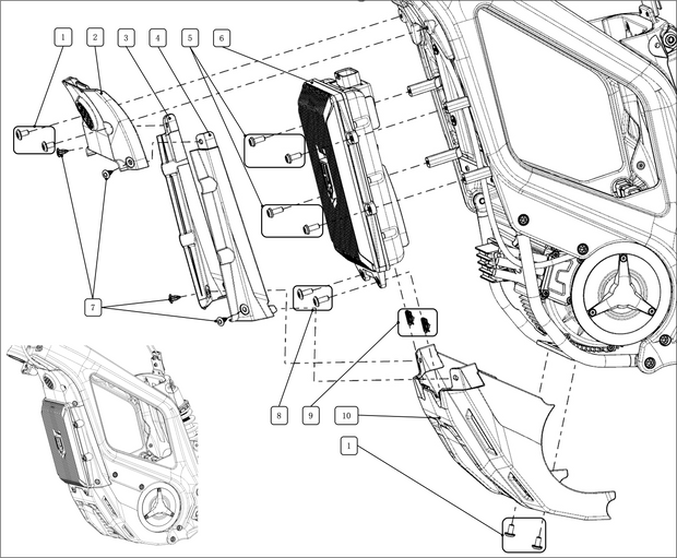 SM01_13_3_Right decorative strip of controller