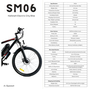 SM06 Hallstatt Non-Foldable Electric Bike